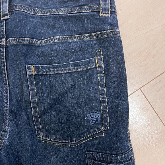 Mountain Hardware Men's Utility Jeans Sz 34 / 32 Repaired - Picture 6 of 12
